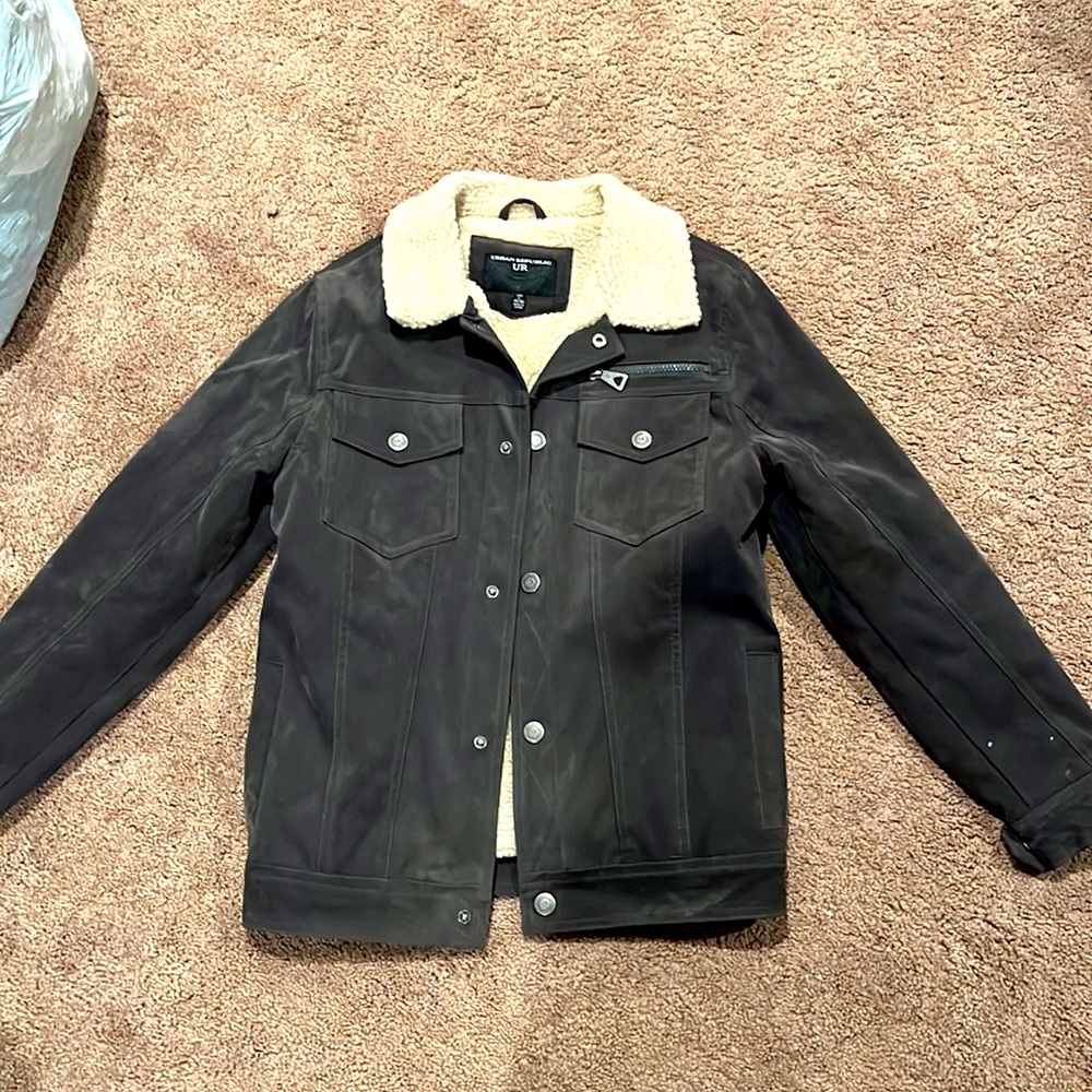 Urban Republic brown sherpa coat. Youth size 14-16 (boys)